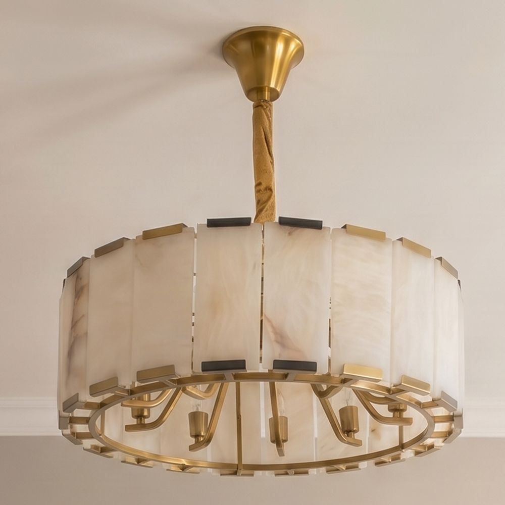Verona Marble Chandelier 60Cm