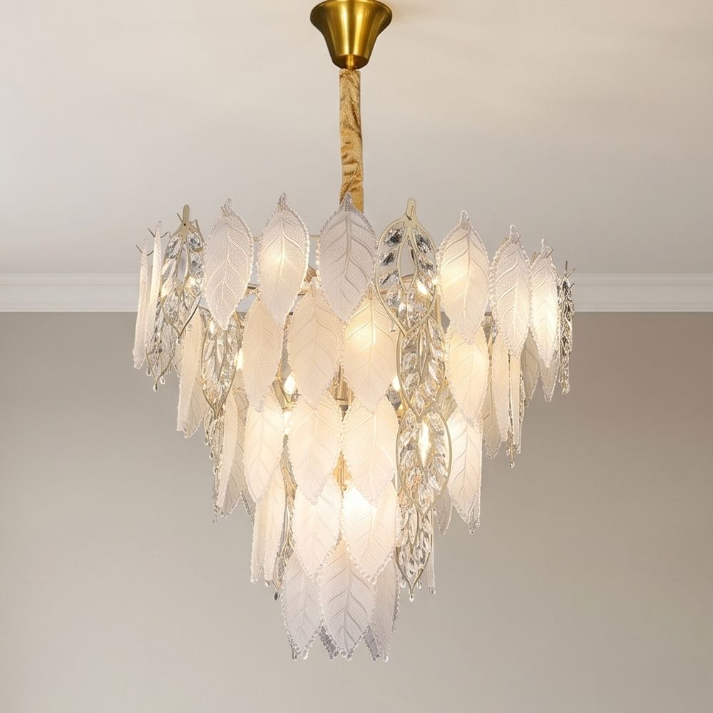 Abels 16 Lights Modern Chandelier - 60Cm Gold