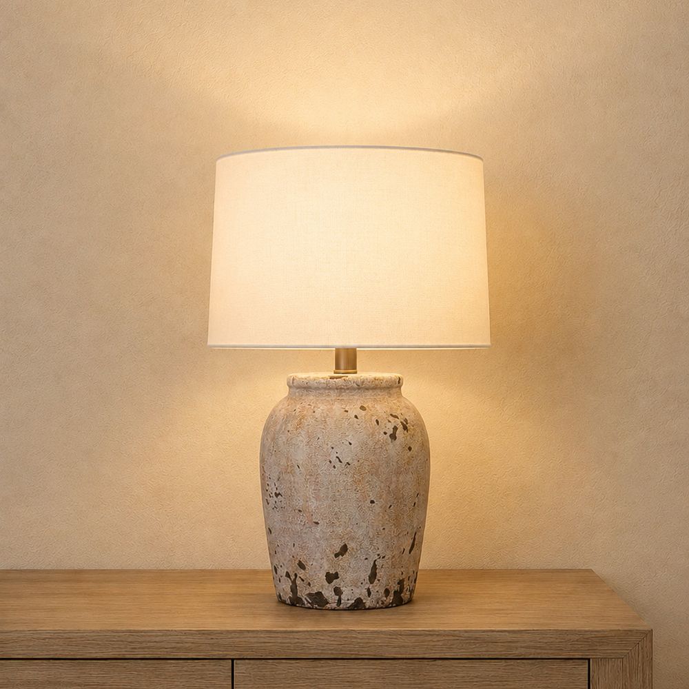 Milena Ceramic Table Lamp - 40Cm