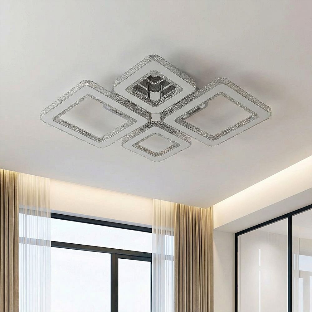 Ayrum LED Flushmount - Iron+Acrylic - 69x52 cm