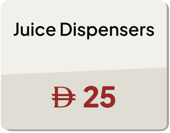 MRSU25-DR-CB-B-Juice Dispensers