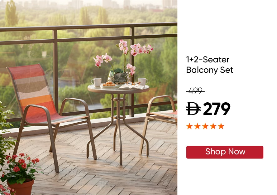 SSSU25-OD33SKU-1+2S Balcony Set
