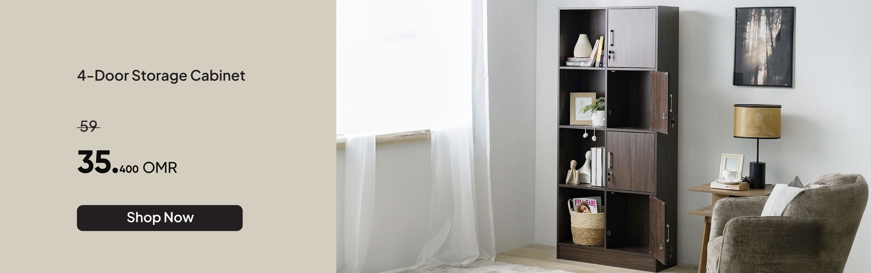 NYHRO26-HO-CB-4-Door StorageCabinet