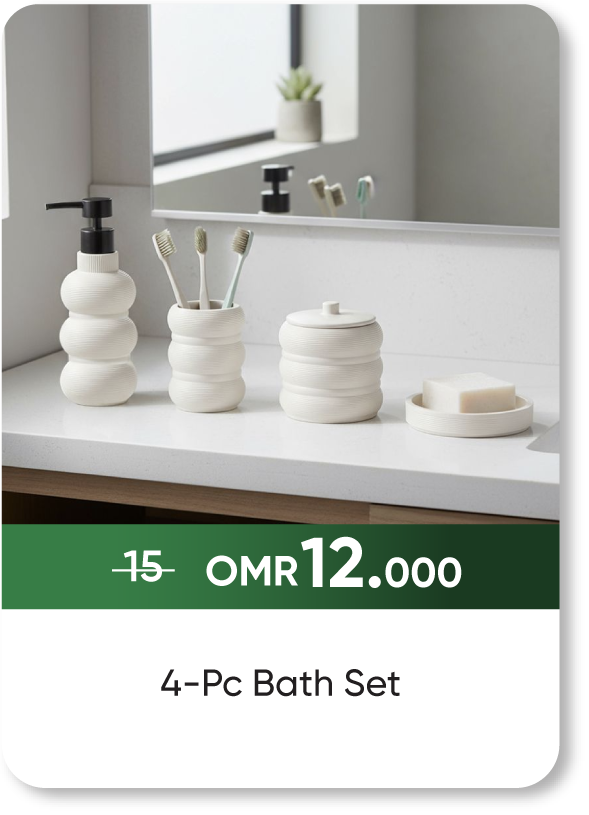 NDSO25-SD-4-Pc Bath Set