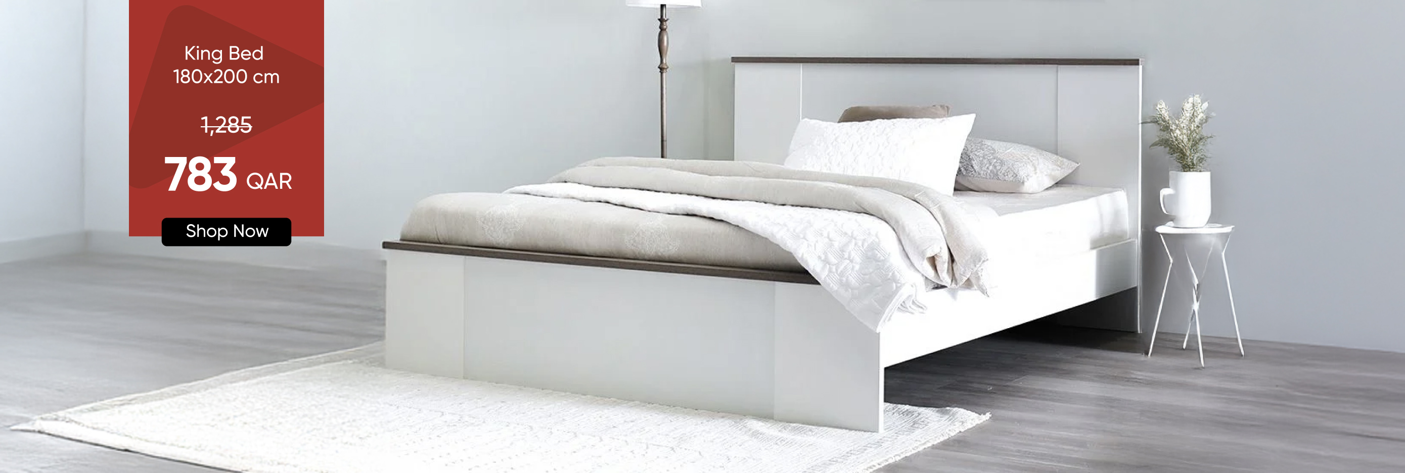 MSQ-CB-King Bed - 180x200 cm