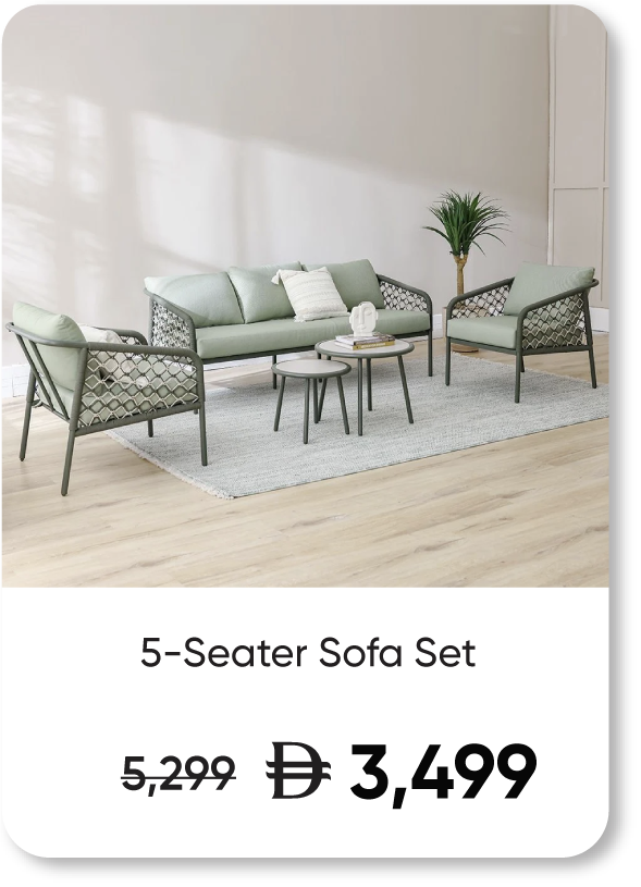 G-LP-SD-Aldrin 5-Seater SOFA SET