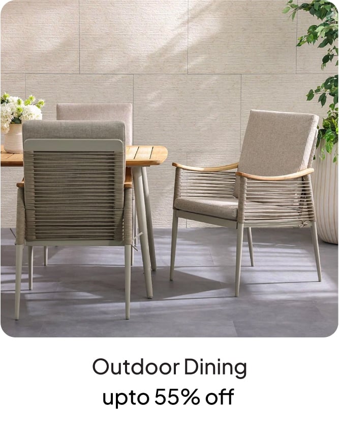 U26-IB Garden-4B-OD Dining Set