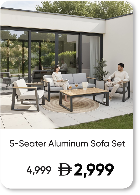 G-LP-SD-Regal-5S-Aluminum Sofa Set