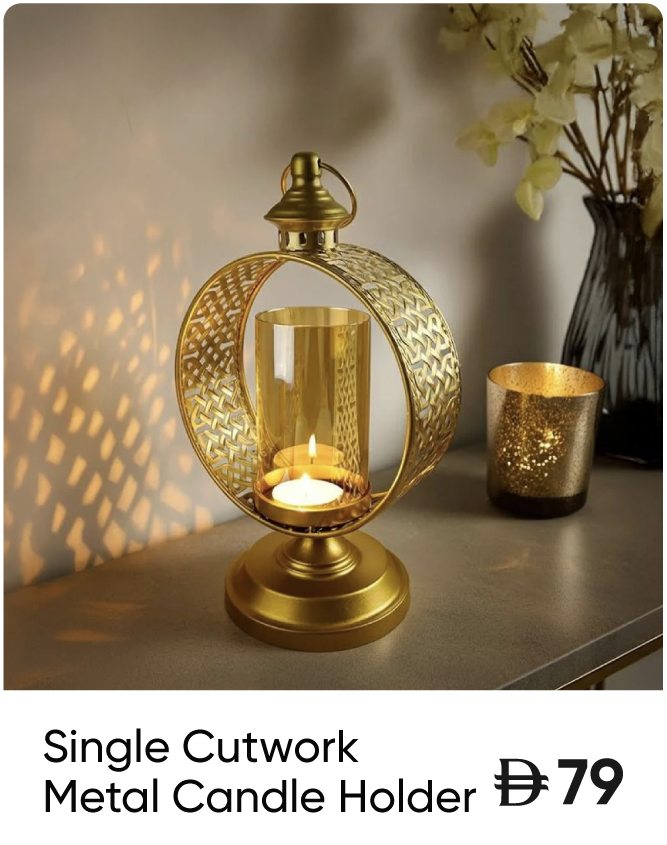 U25-GS-Strip-Single Metal Candle Hl