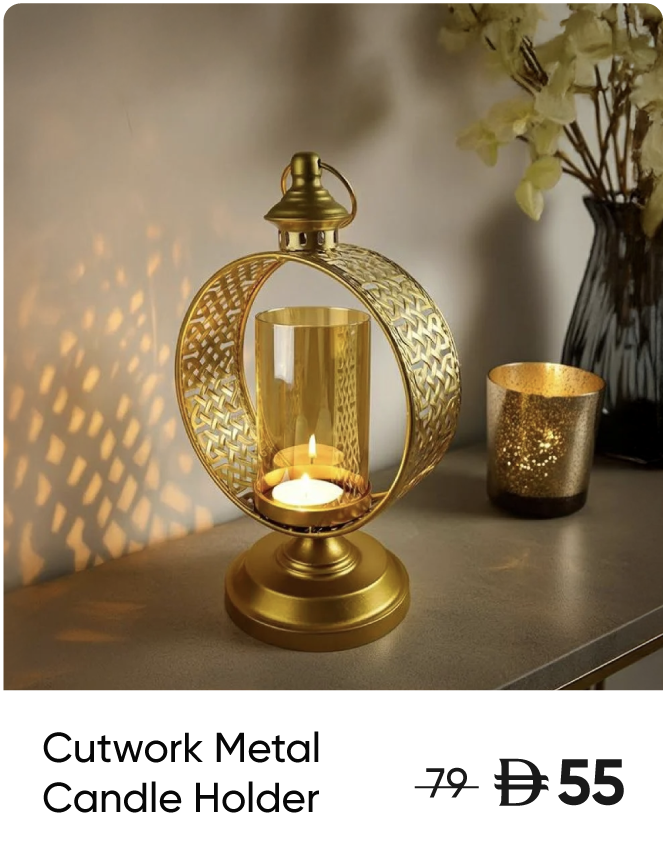 U25-GS-Strip-Single Metal Candle Hl