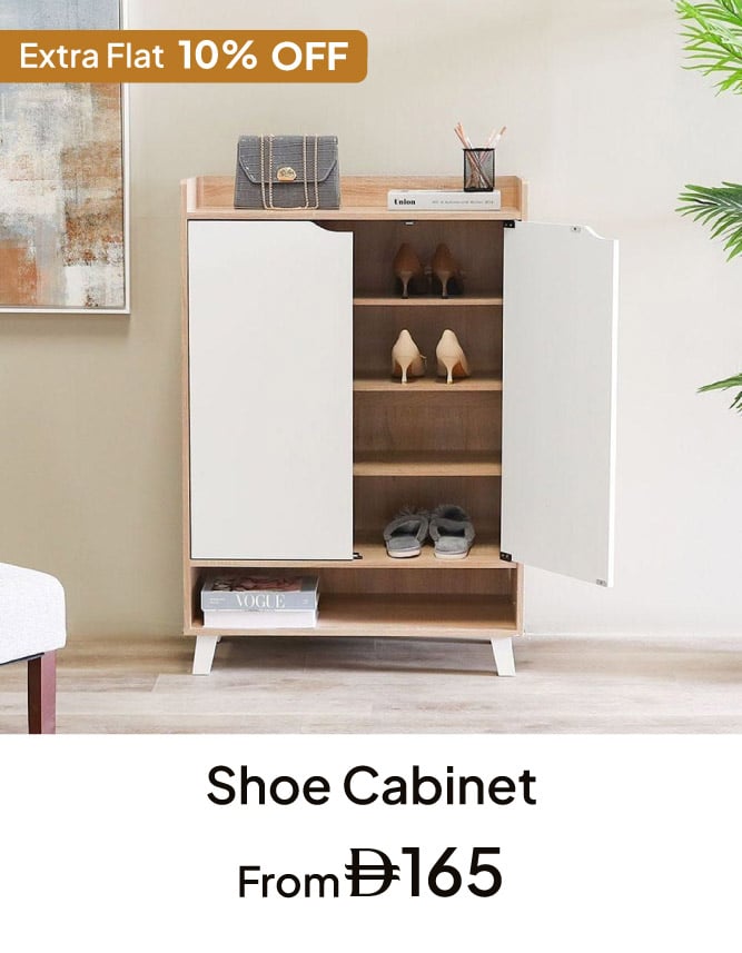 PRU26-4B-Extra10% Tag-Shoe Cabinet
