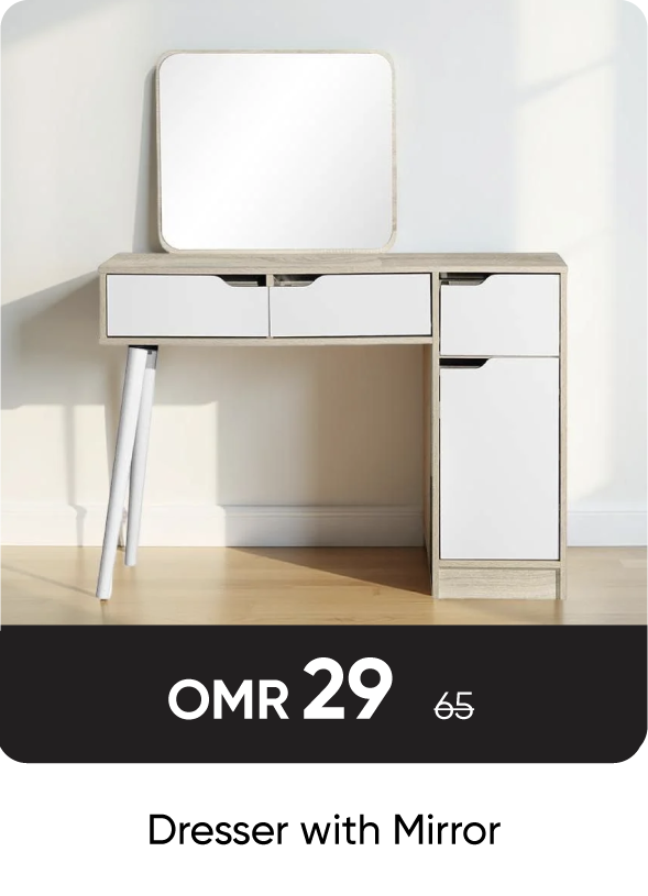 RSO-SD-Dresser with Mirror