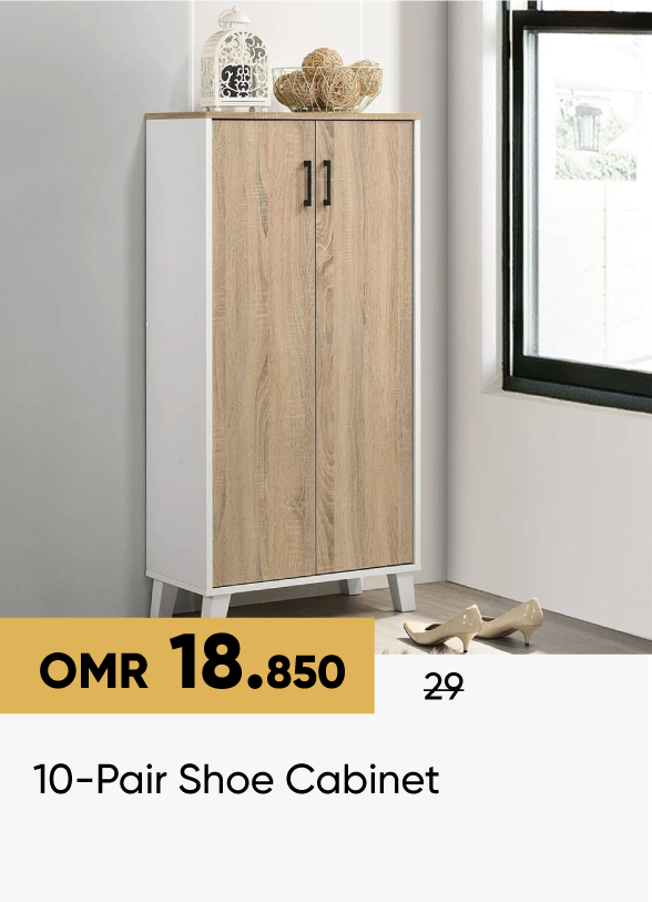 SFSO25-SD-10-Pair Shoe Cabinet