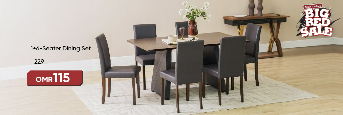 BRSO25-CB-DR-1+6-Seater Dining Set