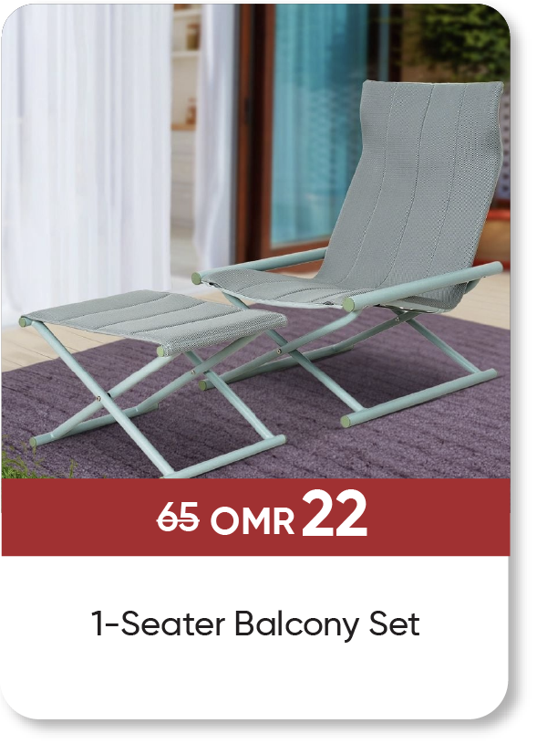 BRSO25-SD-1-Seater Balcony Set