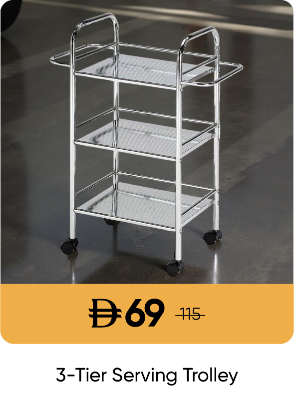 U25-12H Sale-3-Tier Serving Trolley