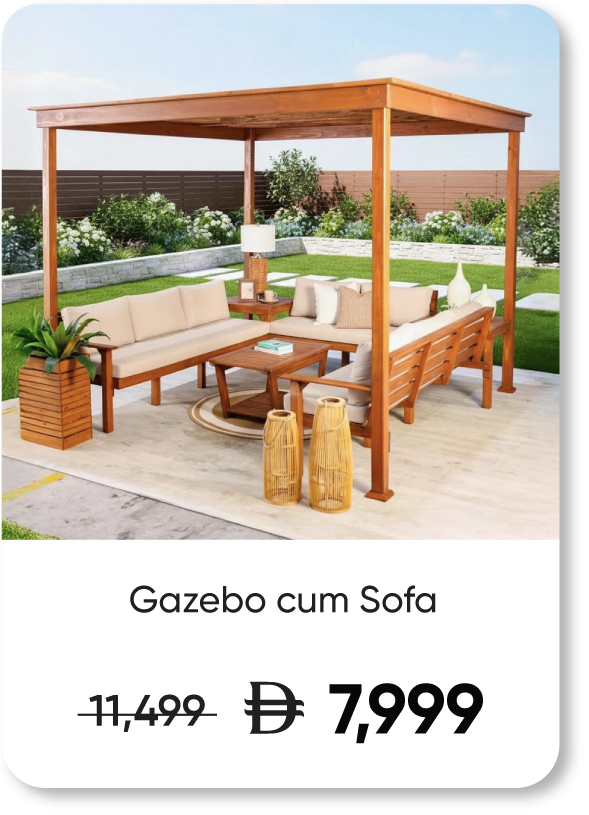 G-LP-SD-Inaya Sofa cum Gazebo 