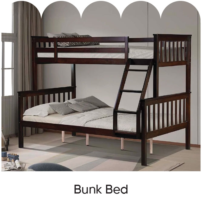 U25-BR LP-Kids C-Bunk Bed