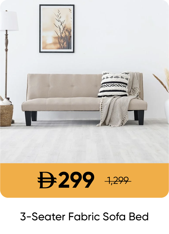 U25-12H Sale-3S Fabric Sofa Bed