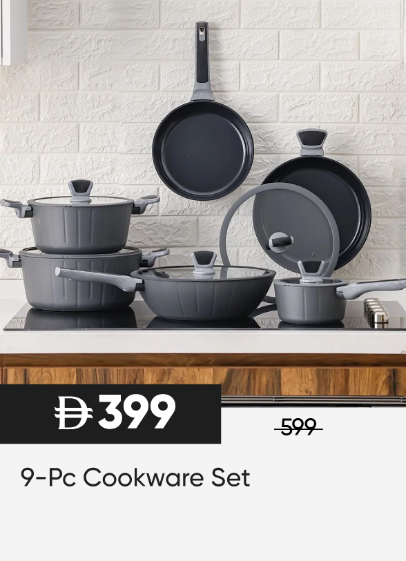 SFSU25-SD-9-Pc Cookware Set