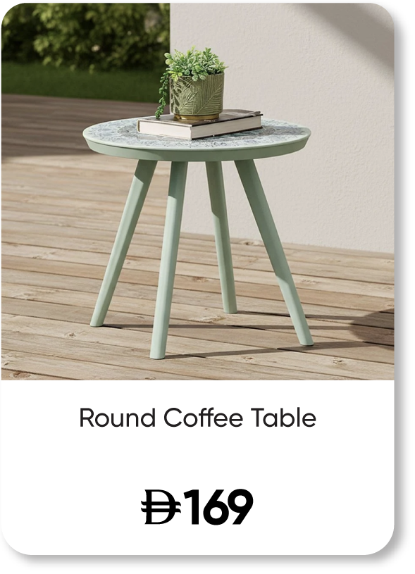 SFFU25-SD-Round Coffee Table