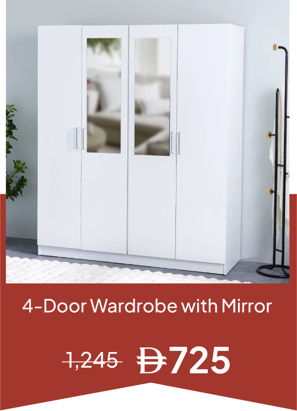 YECSU25-SD-Supreme 4-Door Wardrobe