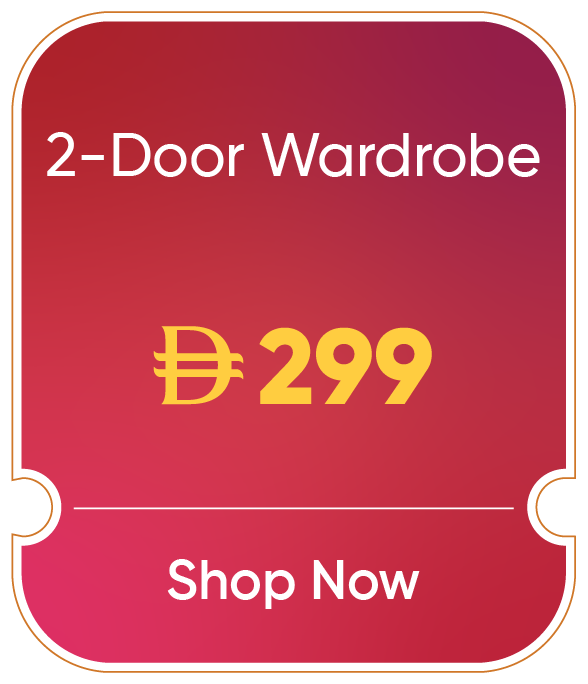 11:11U25-MDE-B-2 Door Wardrobe
