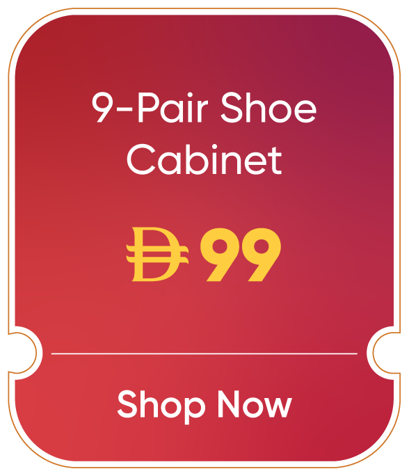 11:11U25-MDE-B-9 Pair Shoe Cabinet