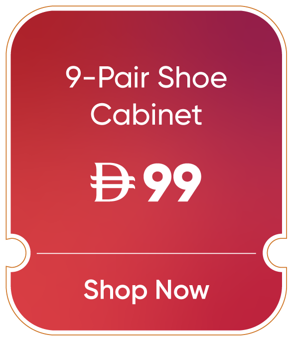 11:11U25-MDE-B-9 Pair Shoe Cabinet