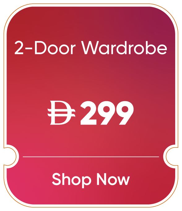 11:11U25-MDE-B-2 Door Wardrobe