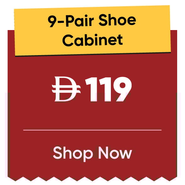 11:11U25-MDE-B-9 Pair Shoe Cabinet