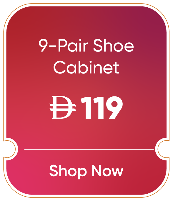 11:11U25-MDE-B-9 Pair Shoe Cabinet