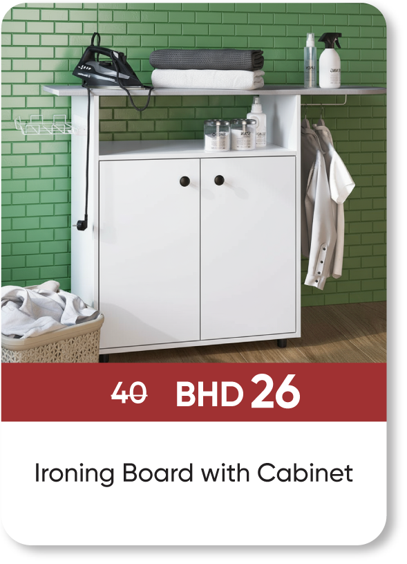 MSB25-SD-Farret Ironing Board w/ 2D
