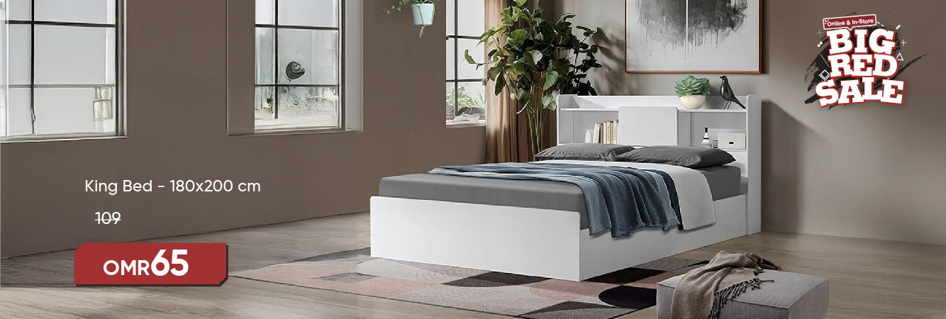 BRSO25-CB-BR-King Bed - 180x200 cm