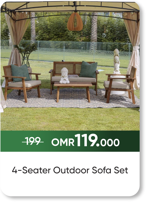 NDSO25-SD-4-Seater Outdoor Sofa S