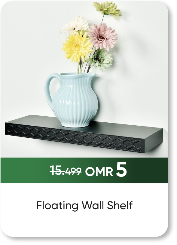 NDSO25-SD-Floating Wall Shelf