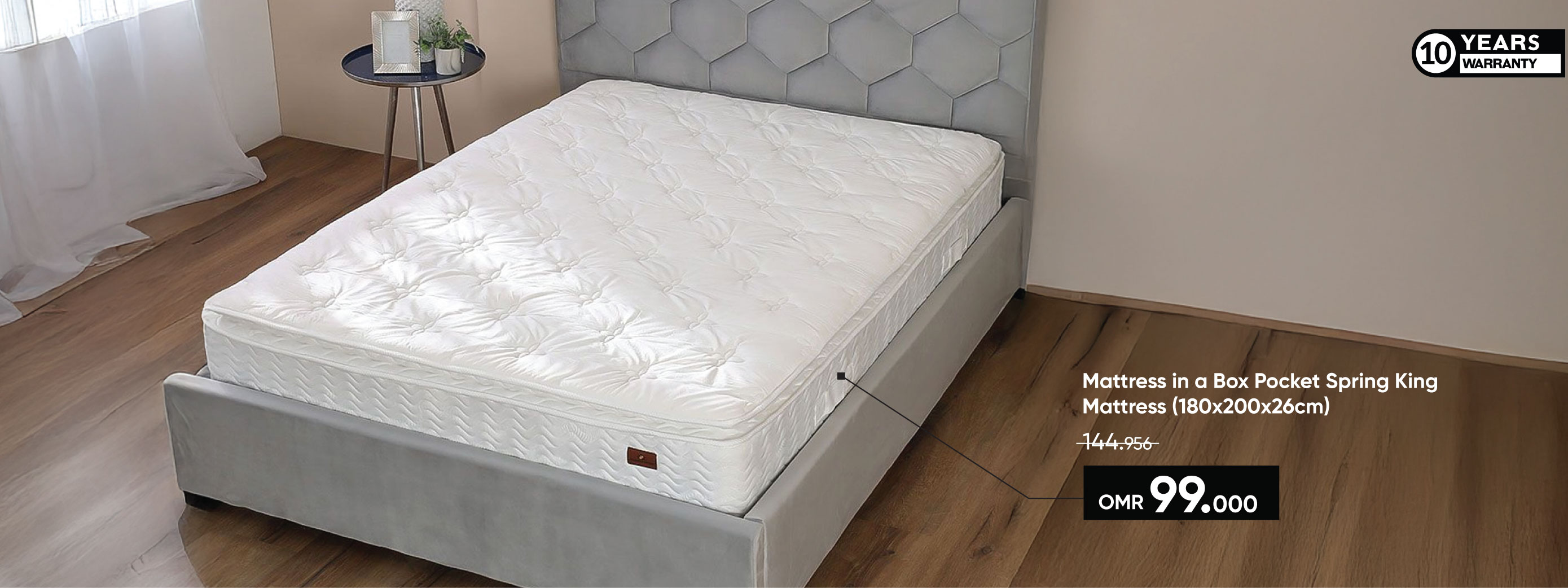 SSSO25-BRA-CB-King Mattress 180x200