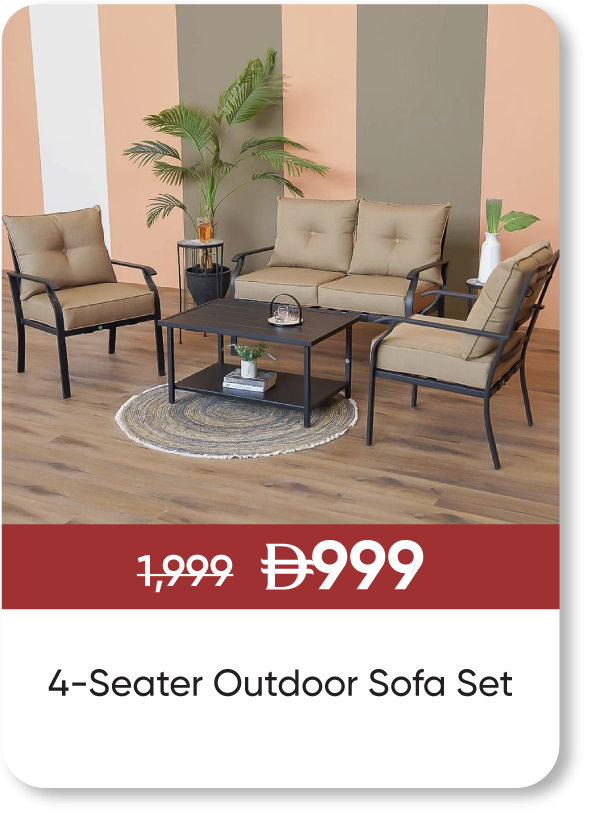 YESU25-SD-Amy 4S Outdoor Sofa Set