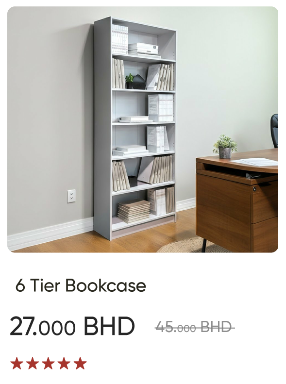 SSB-SD- 6 Tier Bookcase