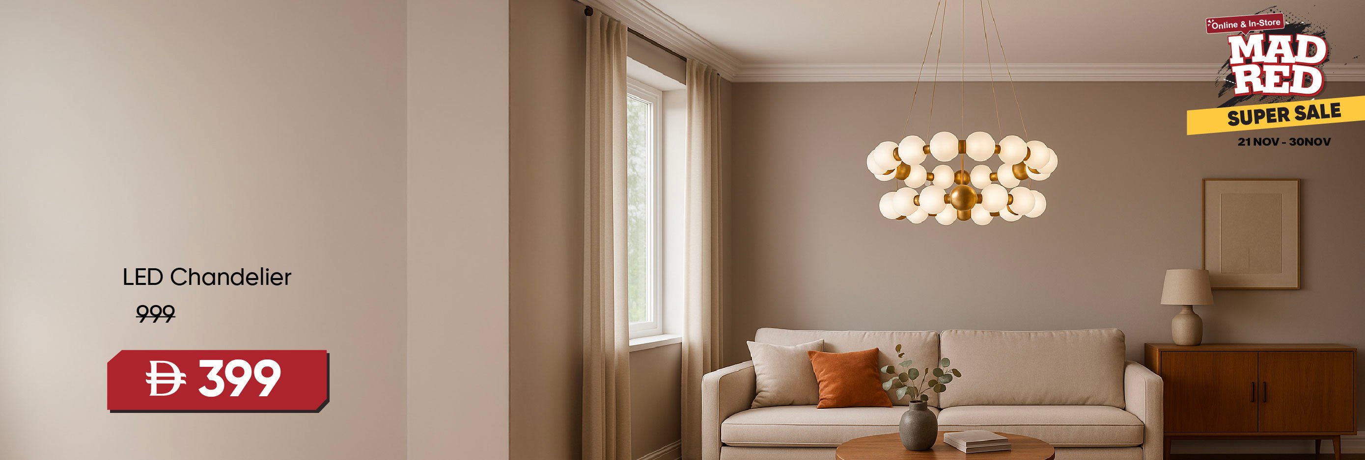 MRSSU25-LT-CB-LED Flushmount