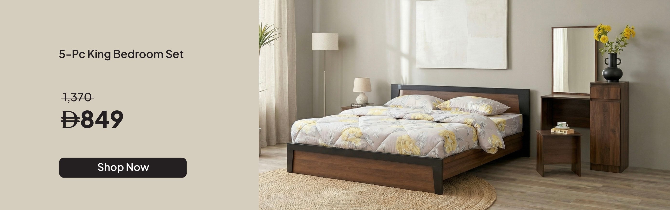 U26-BedRoom-Martina 180x200 King Be