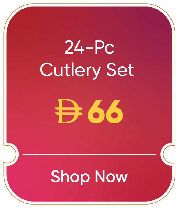 11:11U25-MDE-B-24 Pc Cutlery Set