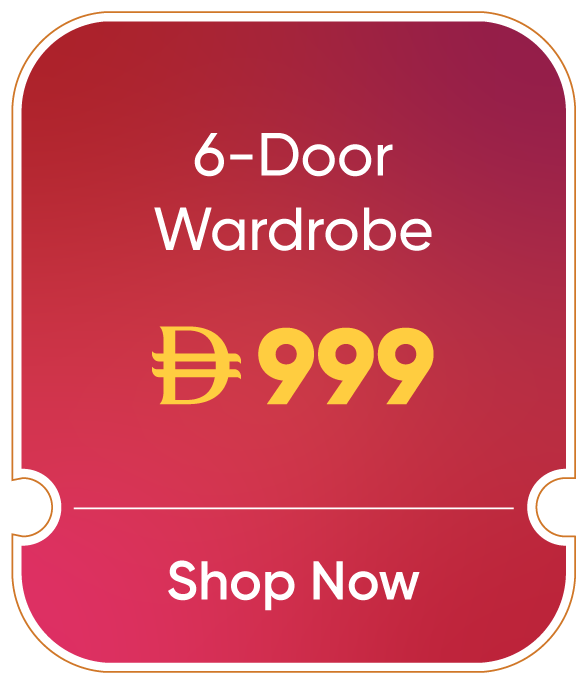 11:11U25-MDE-B-6 Door Wardrobe