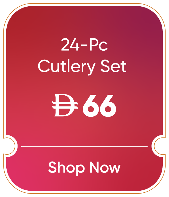 11:11U25-MDE-B-24 Pc Cutlery Set