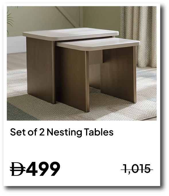 U26-SD-IB-Florya Set Of 2 Nesting T