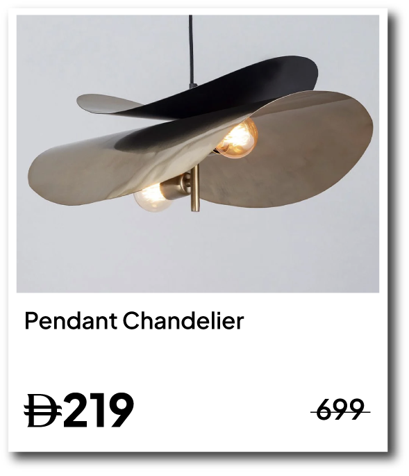 U26-SD-IB-Grace Pendant Chandelier-