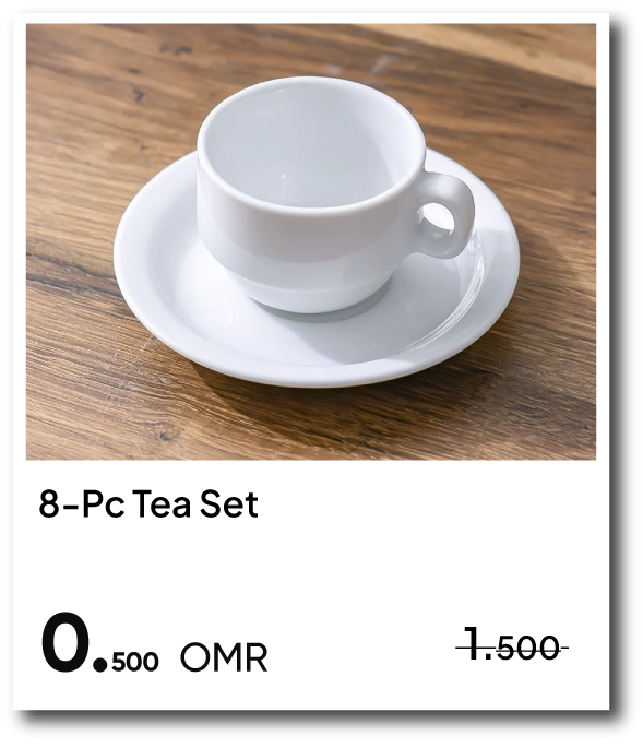 NYHRO26-SD- Porcelain Cup & Saucer