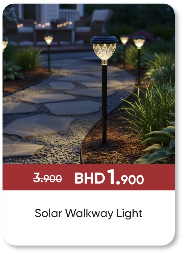 MSB25-SD- Solar Walkway Light 