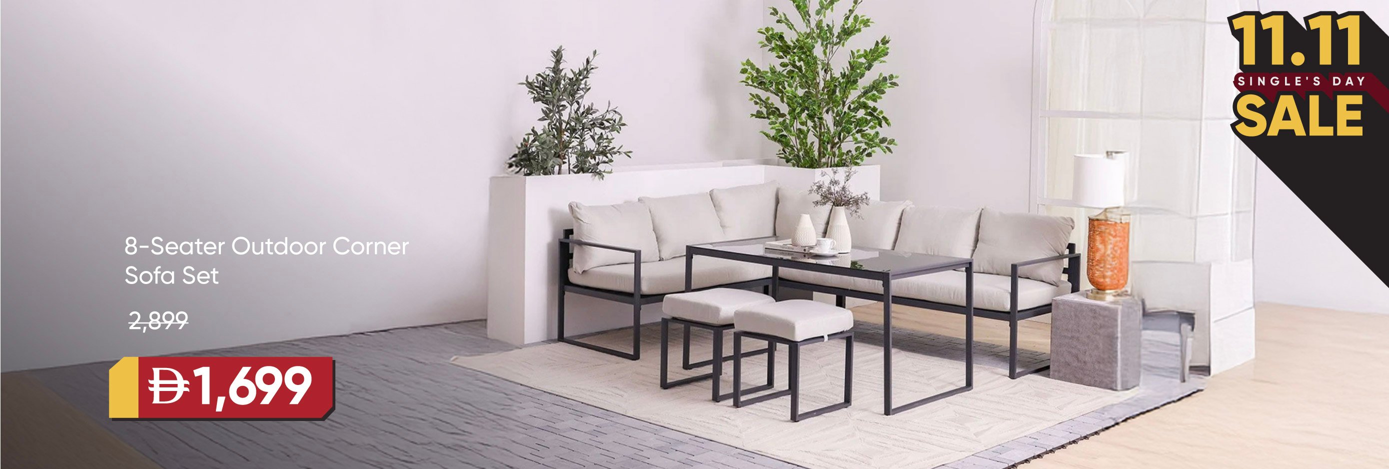 11:11U25-OD-CB-8S OD Corner Sofa St