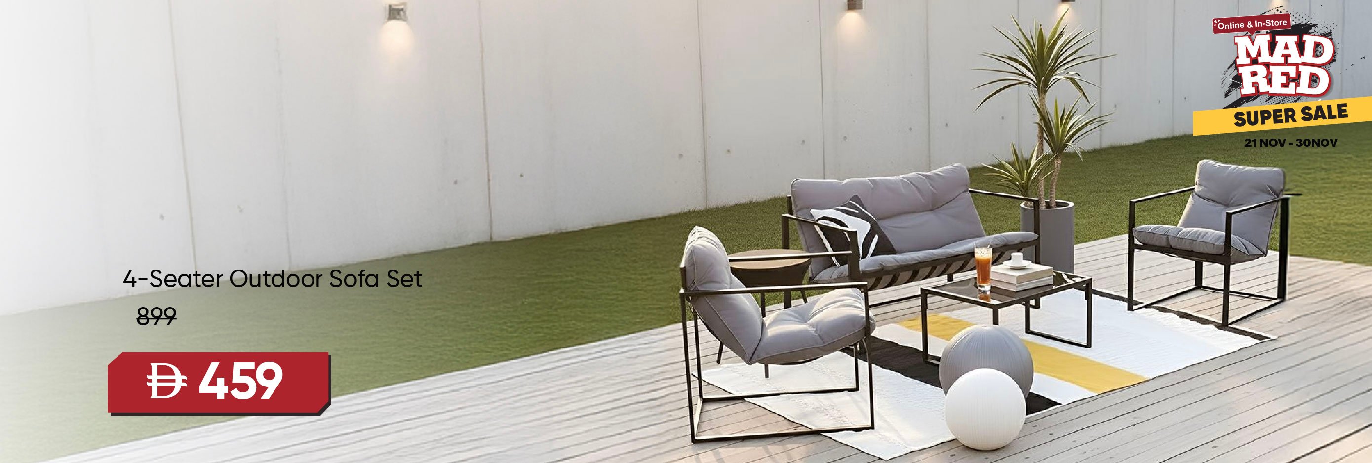 MRSSU25-OD-CB-4-Seater Sofa Set